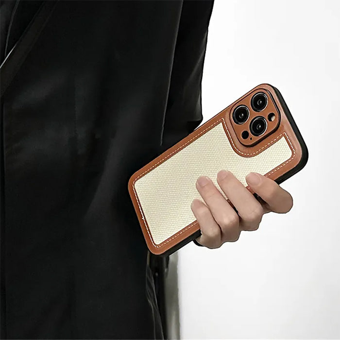 Preppy Brown IPhone Case