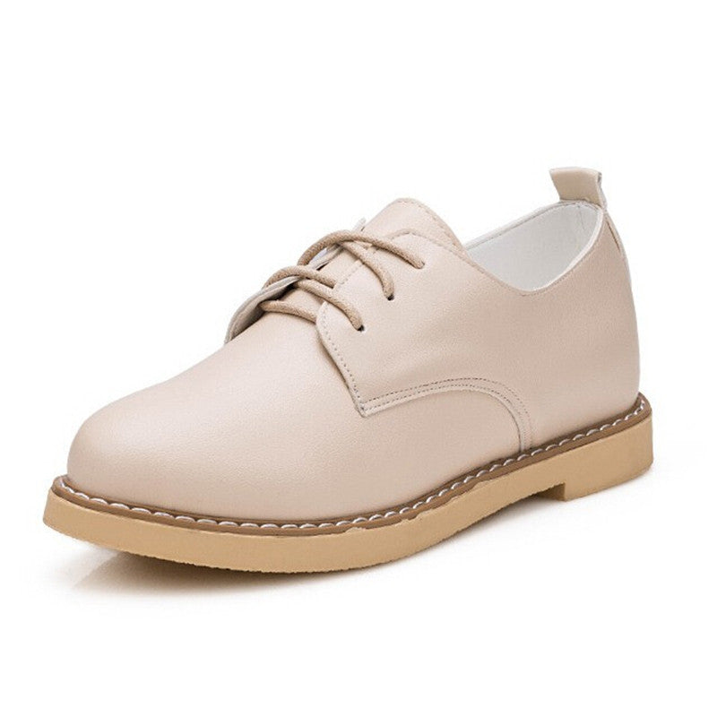 Zapatos Oxford vintage de piel sintética