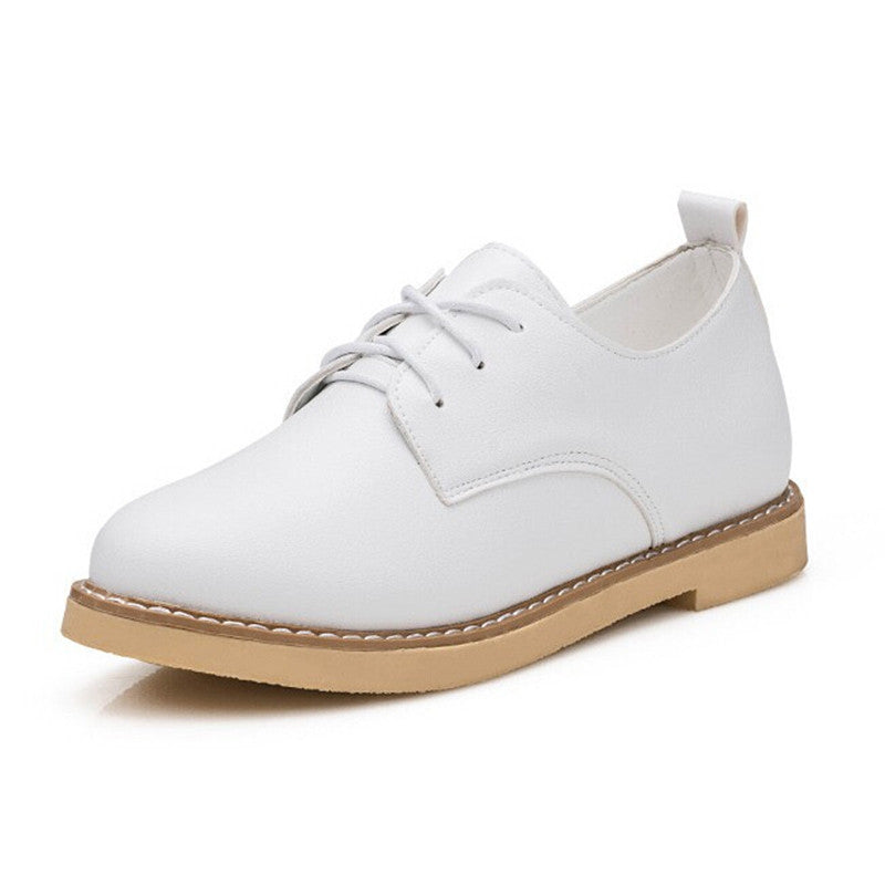 Zapatos Oxford vintage de piel sintética