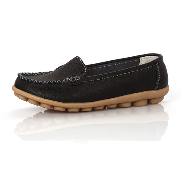 Leder-Loafer