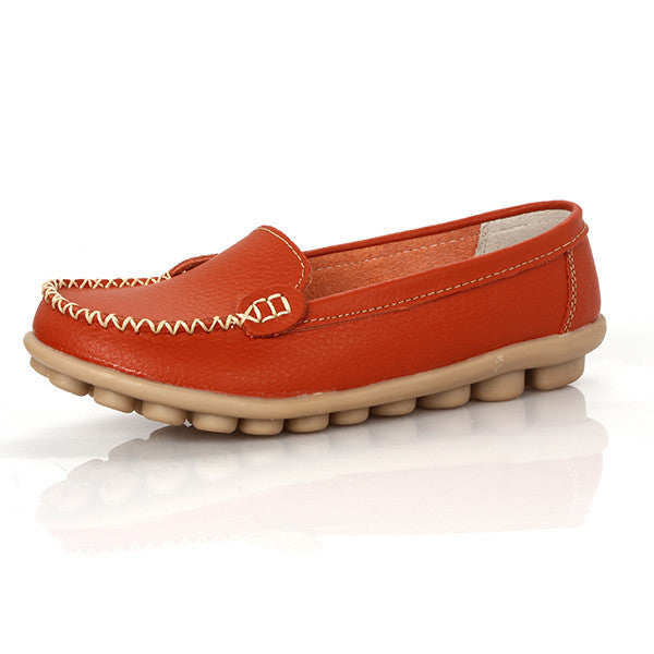 Leder-Loafer