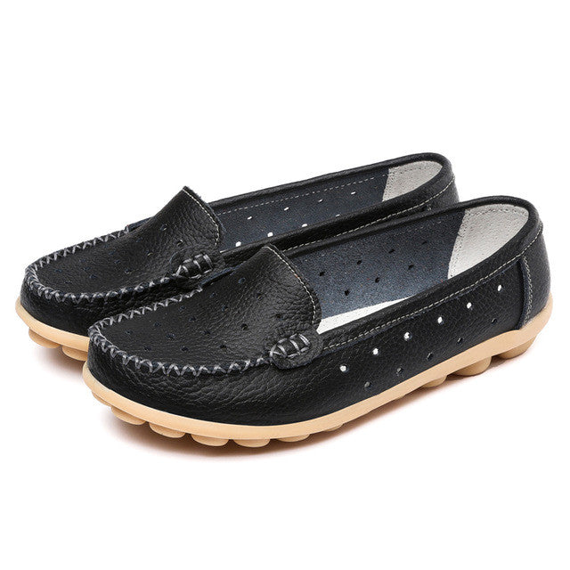 Leder-Loafer