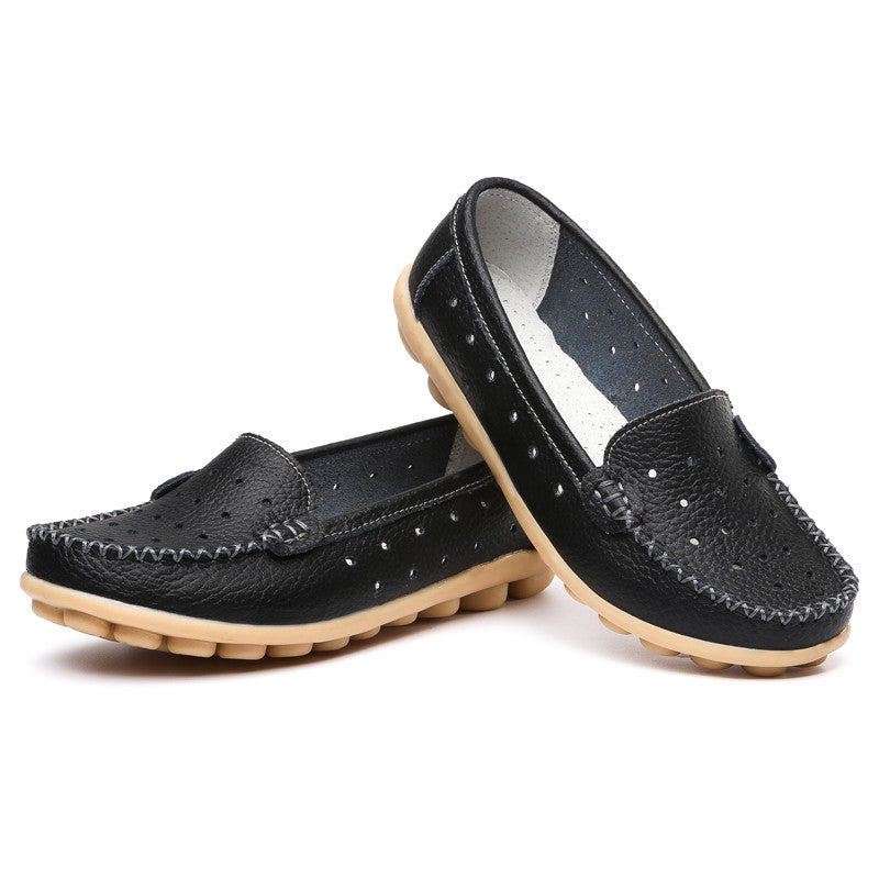 Leder-Loafer