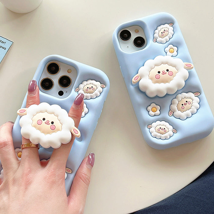 Puffy Sheep iPhone Case