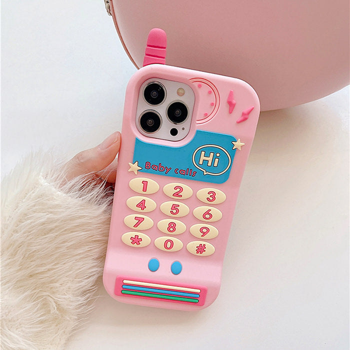 Funda para iPhone con llamadas de bebé