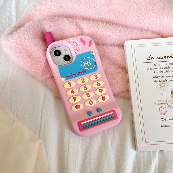 Funda para iPhone con llamadas de bebé