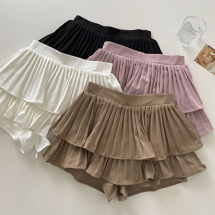 Unwritten Story Ruffle Mini Skirt