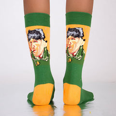 Van Gogh's Self Portrait Sock Vol.2
