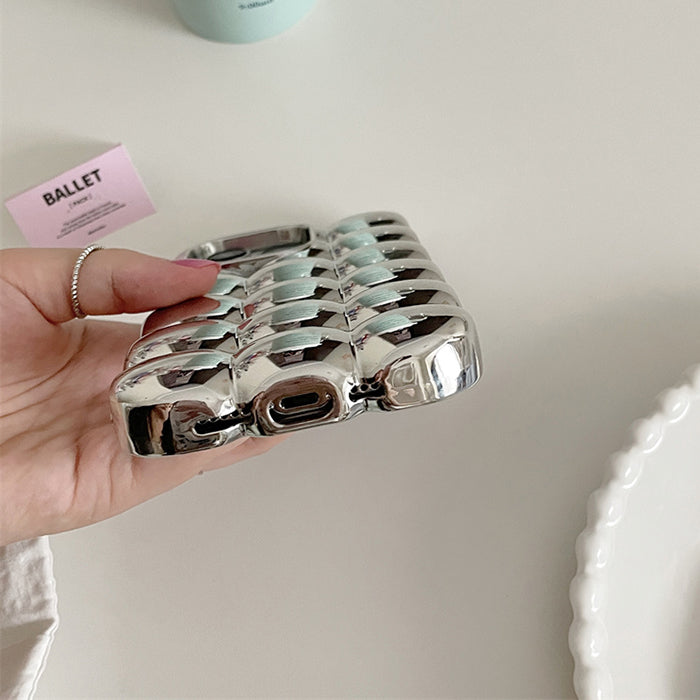 Silver Bubble iPhone Case