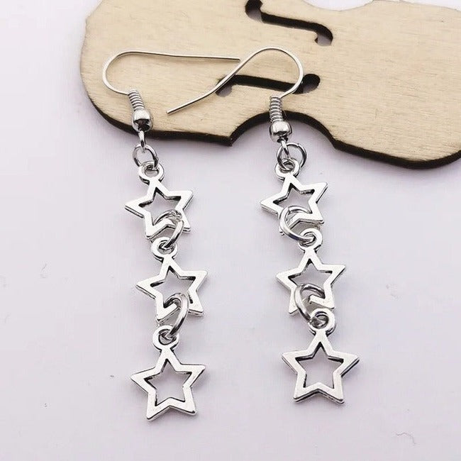 Pendientes colgantes de Stargirl