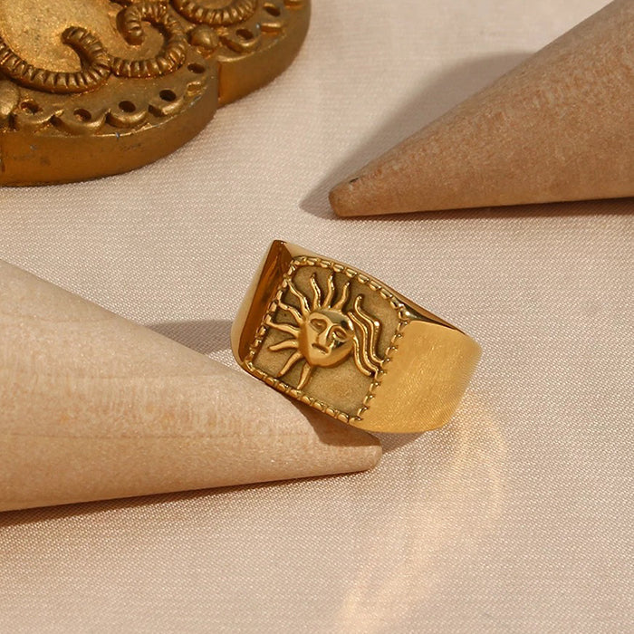 Anillo de oro del sol