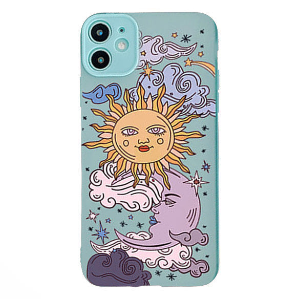 Funda para iPhone Sol y Luna