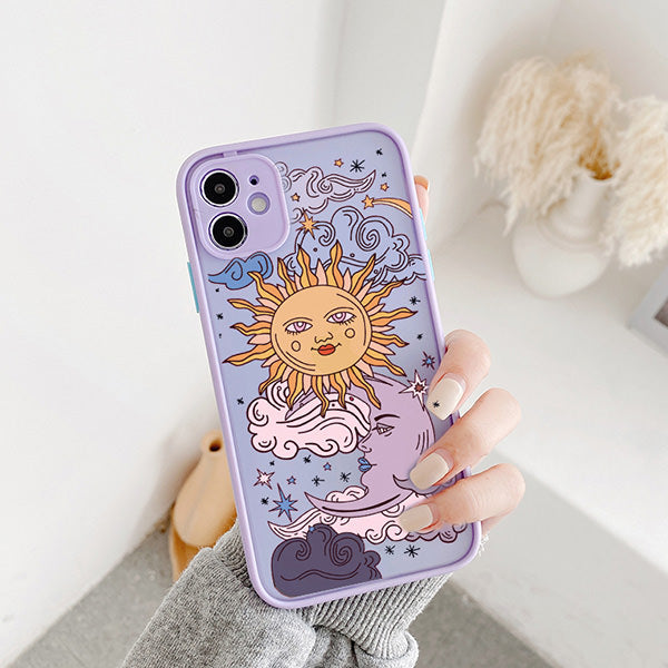 Funda para iPhone Sol y Luna