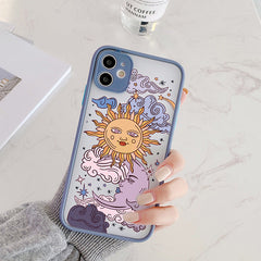 Funda para iPhone Sol y Luna