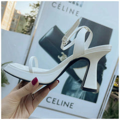 Platform Square High Heel Sandals