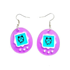 Pendientes con forma de Tamagotchi para niños de los 90