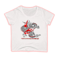 Being Soft Crop Tee