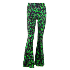 Pantalones acampanados Toxic Flame