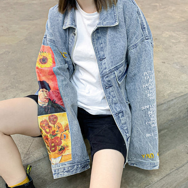 Van Gogh Denim Jacket