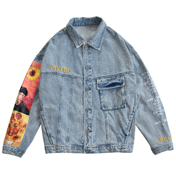 Chaqueta vaquera Van Gogh