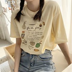 T-Shirt mit Fruchtkuchenfüllung