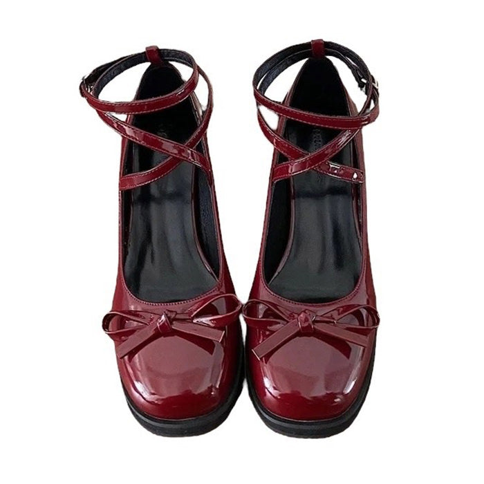 Mary Janes lacadas estilo vintage