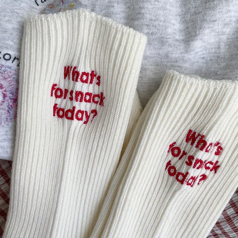 What's For Snack Today Socks