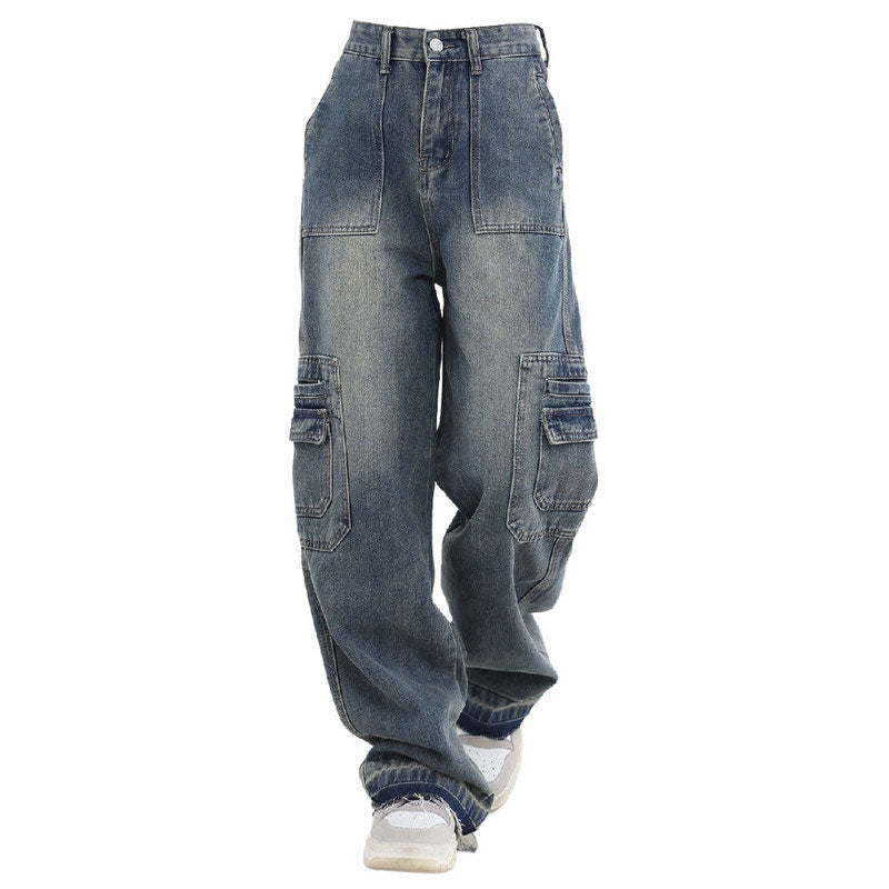 Jeans cargo con malos consejos