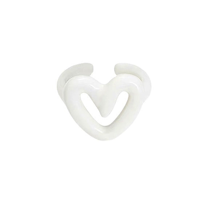 Y2K Heart Chunky Ring