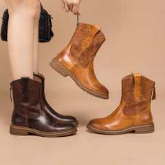 British Style Western Boots