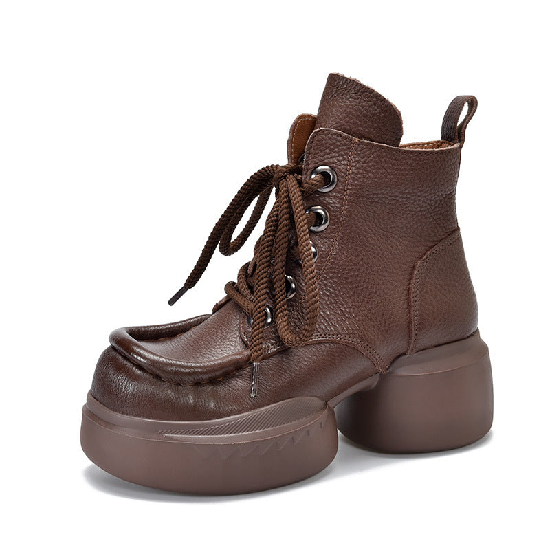 British Style Side Zipper Martin Boots