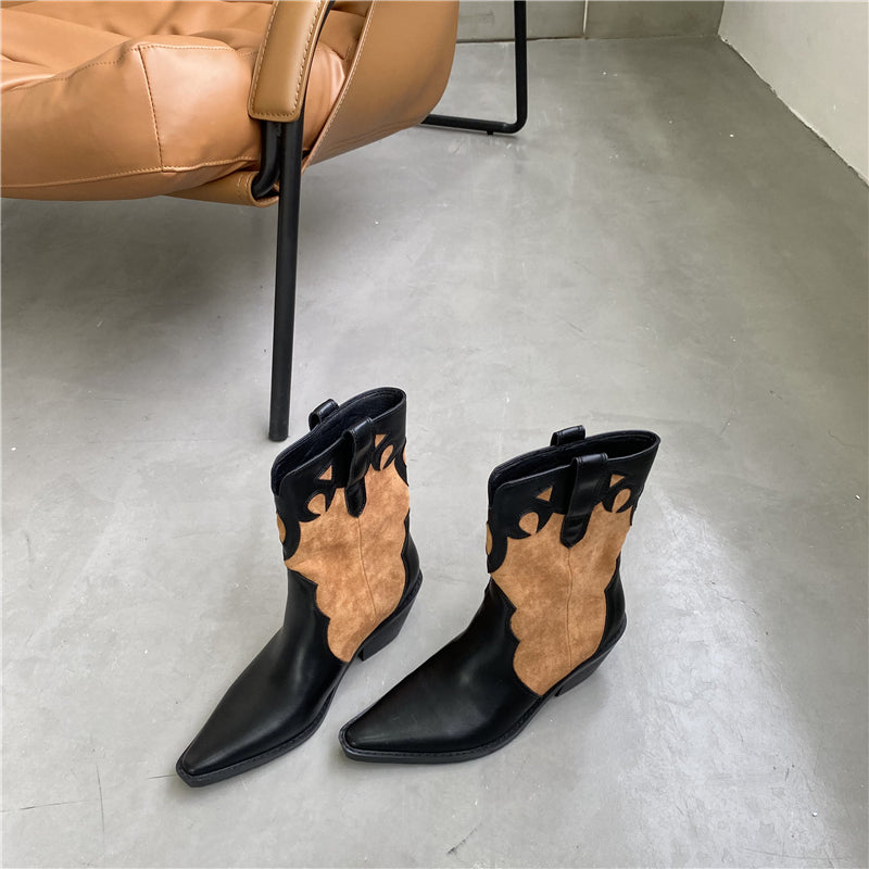 Totem Cowboystiefel mit spitzer Spitze 