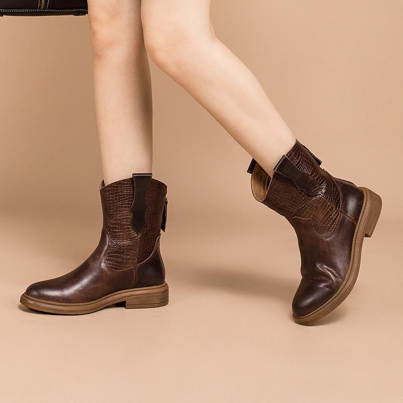 British Style Western Boots