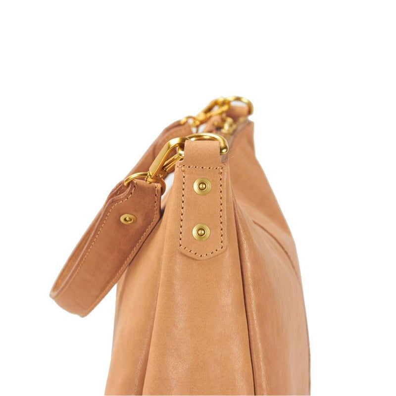 New Retro Vegetable Tanned Cowhide Shoulder's Bag