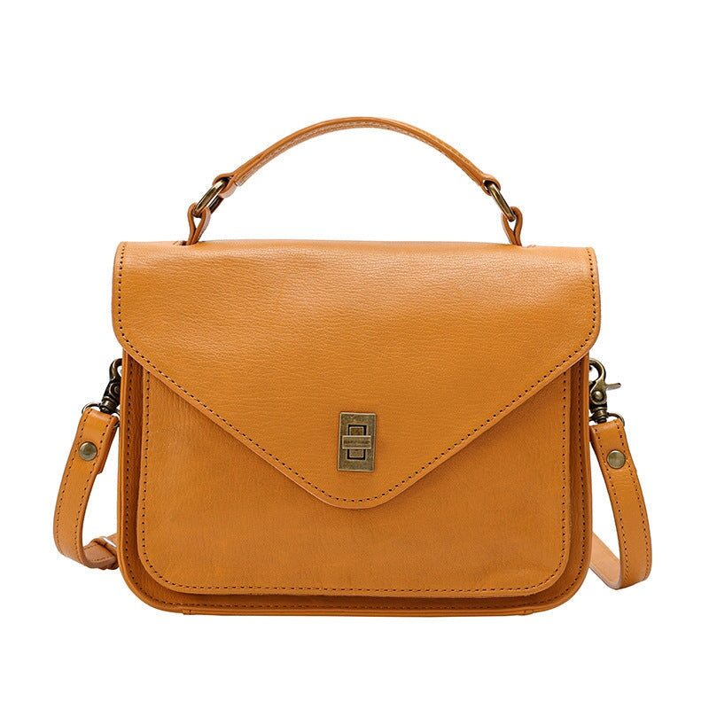 Retro's Handbag Crossbody Vegetable Tanned Messenger Bag