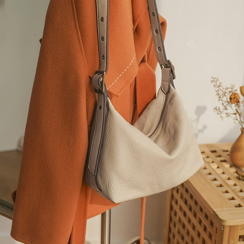 Fashion Retro Messenger's Bag Soft Cowhide Suitable For Work