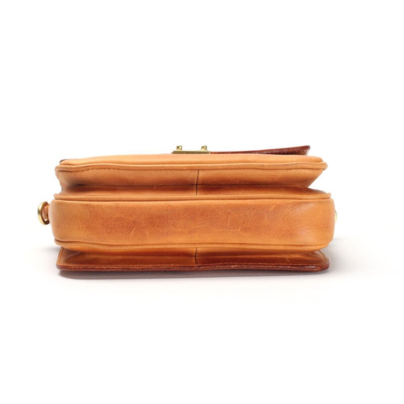 Vintage Vegetable Tanned Cowhide's Messenger Bag