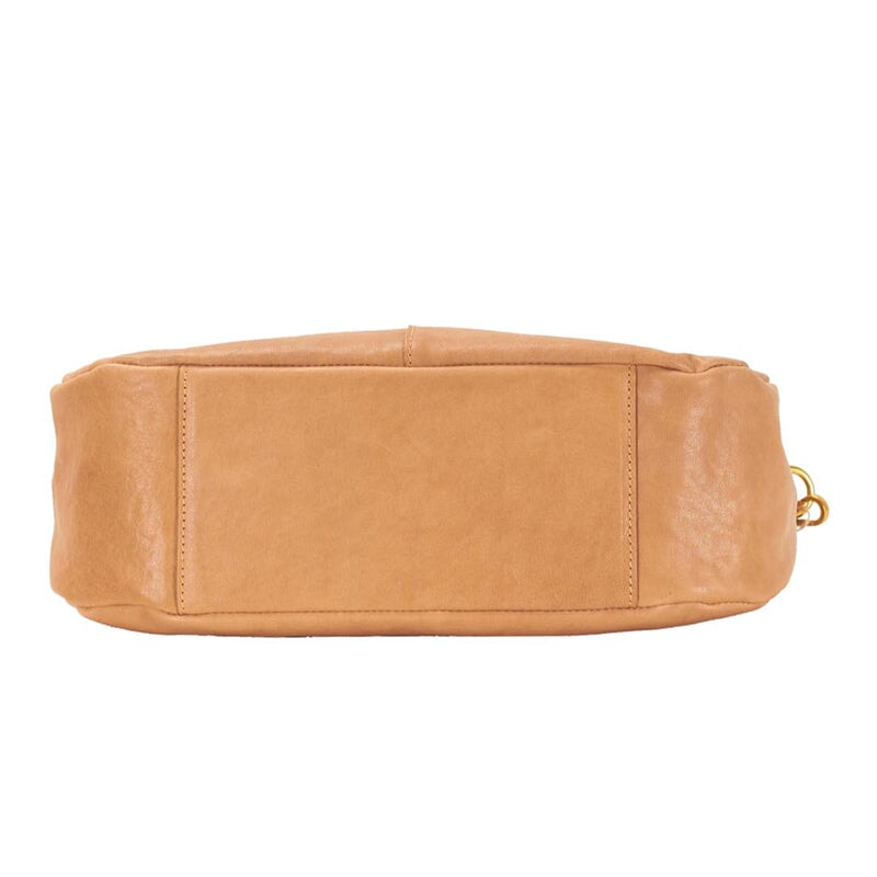 New Retro Vegetable Tanned Cowhide Shoulder's Bag