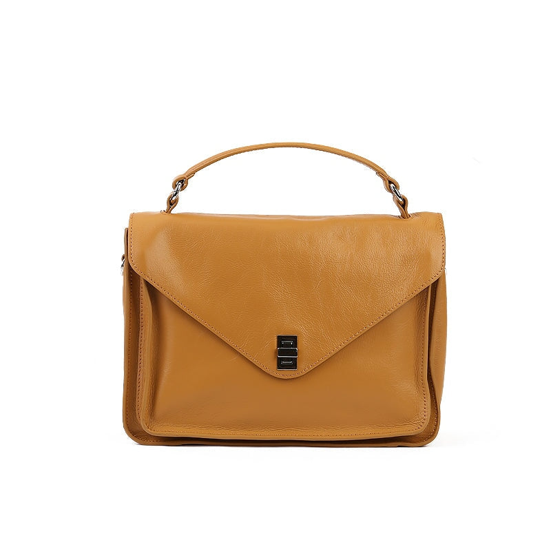 Retro Simple Texture Messenger Bag | Handbag