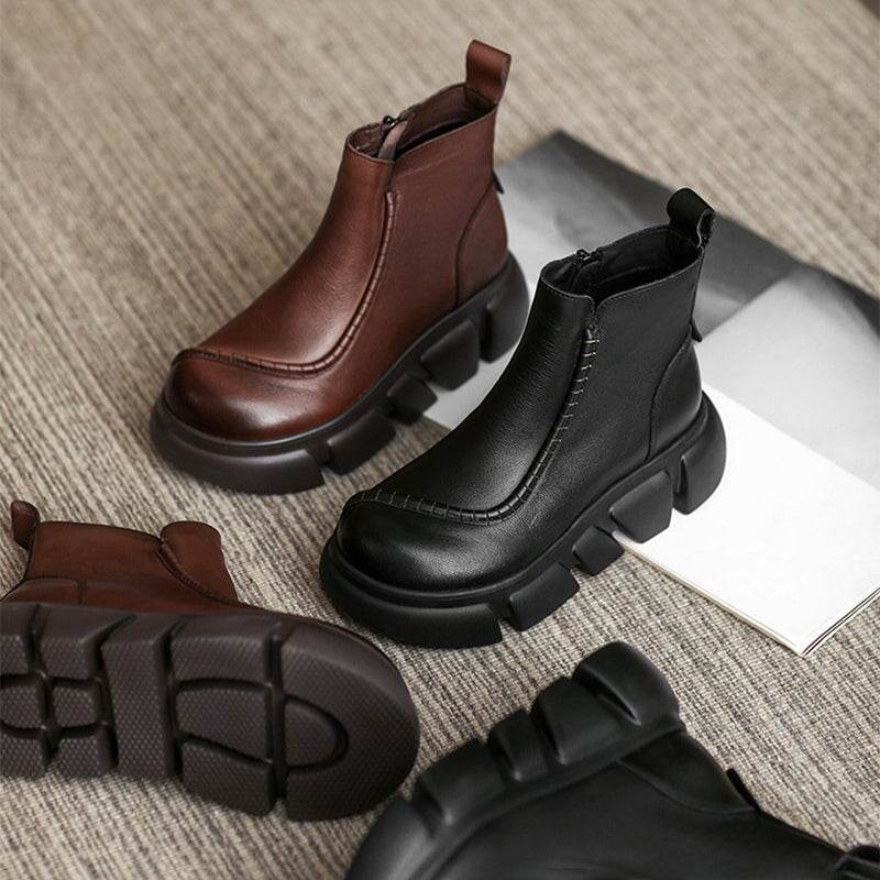 60mm Platform Boots Classic's Chelsea Boots