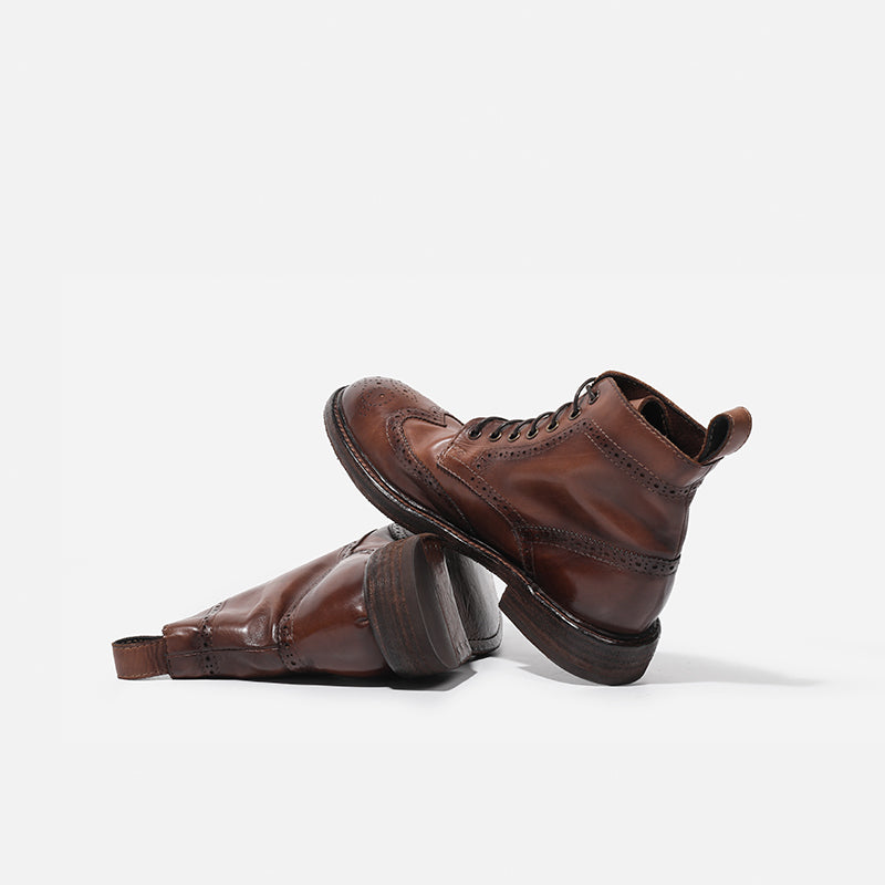 Goodyear Welt Wingtip Ankle Boots