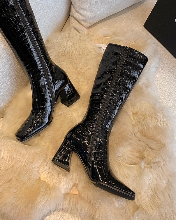 High Heels Riding Boots