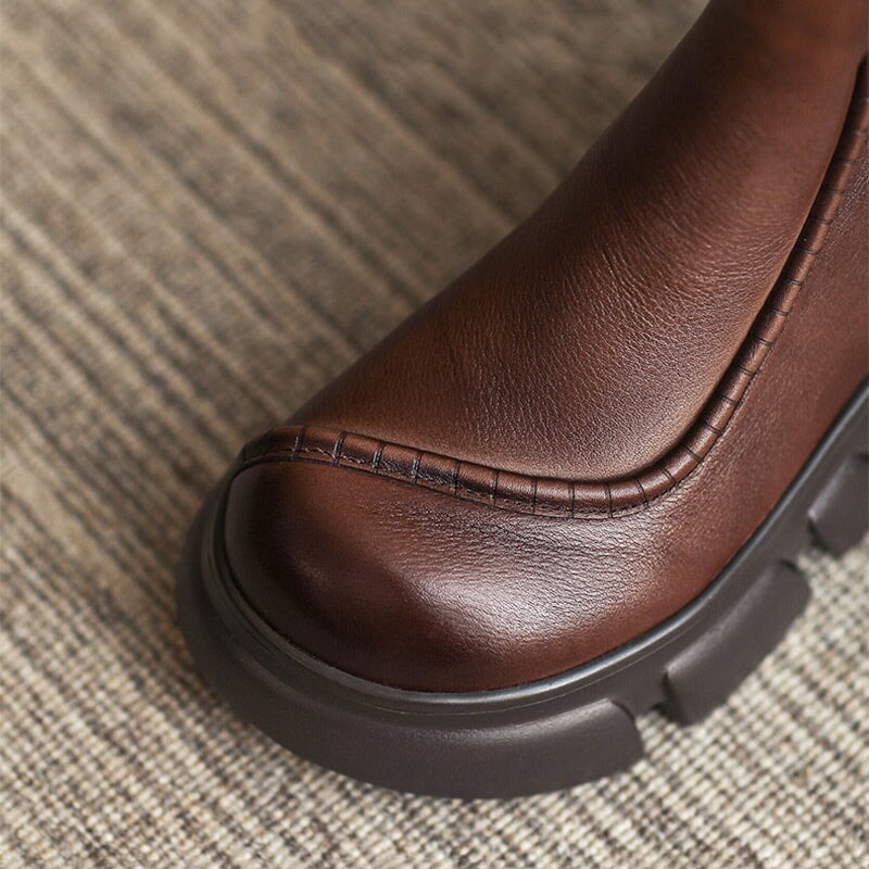 60mm Platform Boots Classic's Chelsea Boots