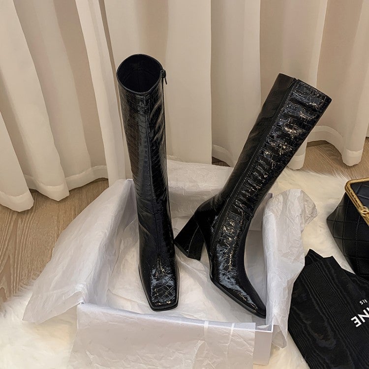 High Heels Riding Boots