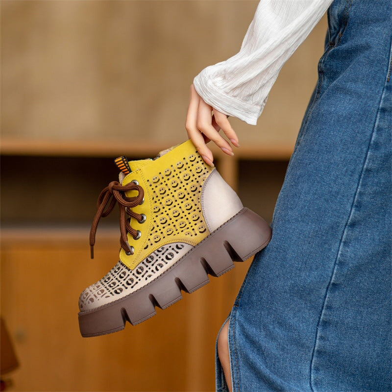 Womens Breathable Summer Boots