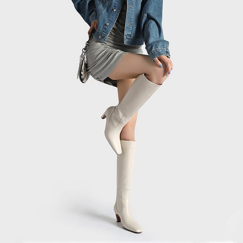 High Heel Tall Boots Soft Western Boots - Riding Boots