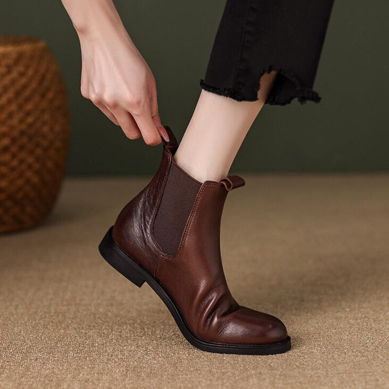 Ankle Boots Brown/Black