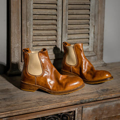 Classic Horse Sole Short Boots