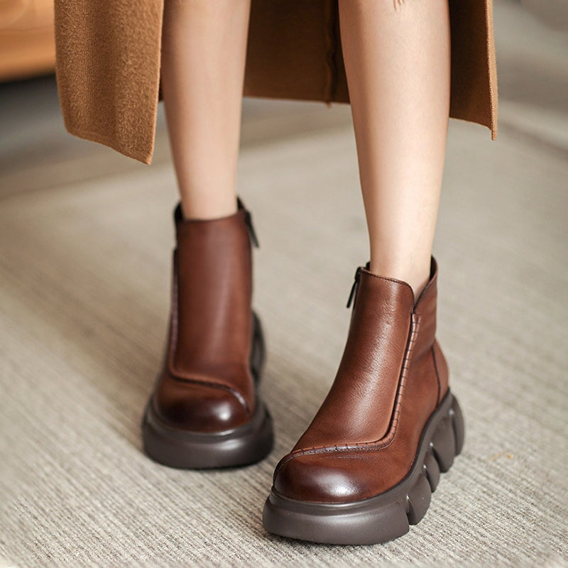 60mm Platform Boots Classic's Chelsea Boots