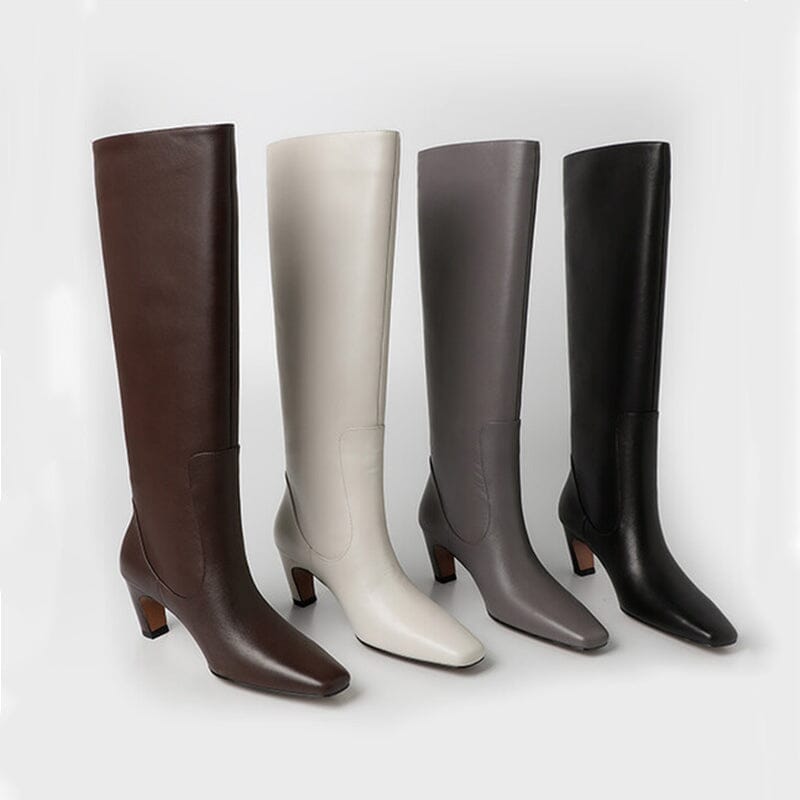 High Heel Tall Boots Soft Western Boots - Riding Boots